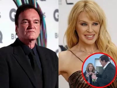Kylie Minogue and Quentin Tarantino Spotted Filming in Welsh Town