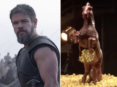 Odyssey Trojan Horse Popcorn Bucket Goes Viral Ahead of Film Release