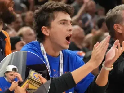 Timothée Chalamet Says Knicks Title Means More Than an Oscar