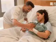 Ali Gul Pir Welcomes Son Salar on Father's Day