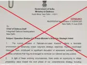 Fake Indian Defence Document on Operation Sindoor 2.0 Debunked