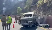Four Tourists Killed, 10 Injured in Murree Van Fire