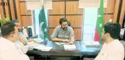 KP Minister Reviews PHE Development Projects