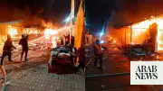 Massive Fire Engulfs Islamabad's H-9 Sunday Bazaar, 80% Contained