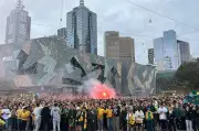 Melbourne erupts as 7k fans watch Australia beat Turkey at World Cup 2026