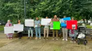 Pakistani-Americans Protest in DC Against Dr. Mahrang Baloch Conviction