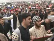 Peshawar Students Protest Against Fee Hike in Government Colleges