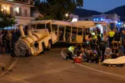 Tourist Train Overturns in Spain, Injuring 17 People
