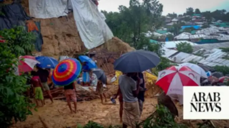Eight Rohingya killed in Bangladesh refugee camp landslides