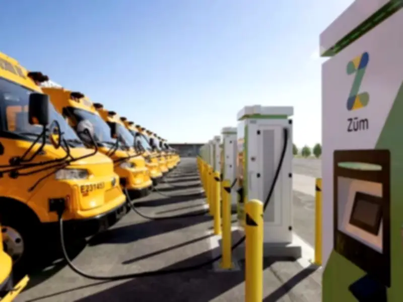 Electric School Buses Send Power Back to Grid During US Heat Wave
