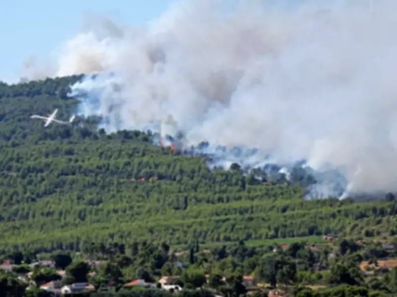 France Wildfires: Over 1,200 Hectares Burned in Southern France Amid Heatwave