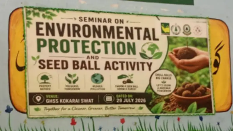 GHSS Kokarai Launches Monsoon Plantation and Seed Ball Campaign with 200 Participants