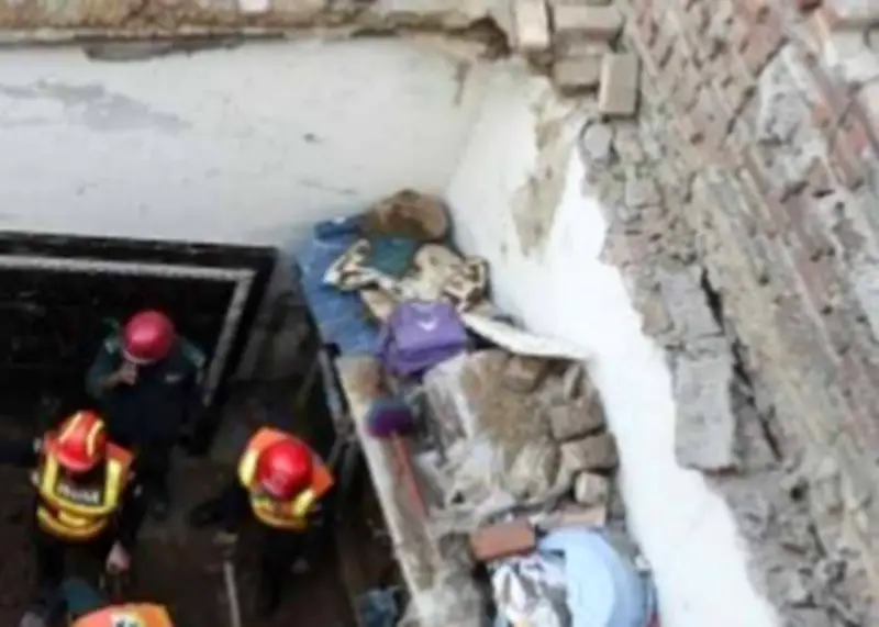 House Roof Collapse in Nowshera Kills One, Injures Another
