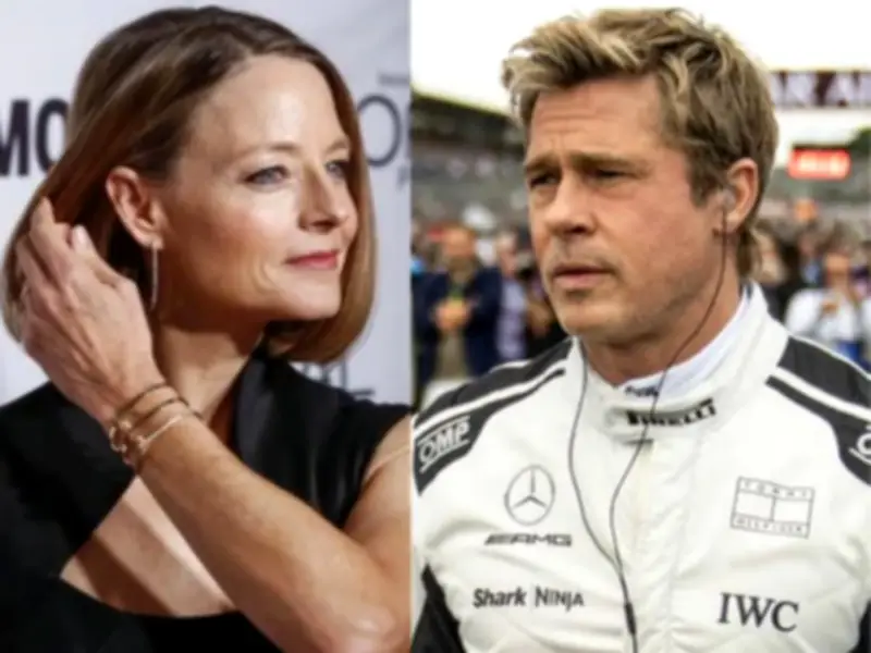 Jodie Foster Says Brad Pitt's F1 Movie 'Made by AI'