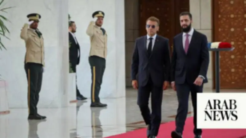 Macron says France ready to help rebuild Syria during Damascus visit