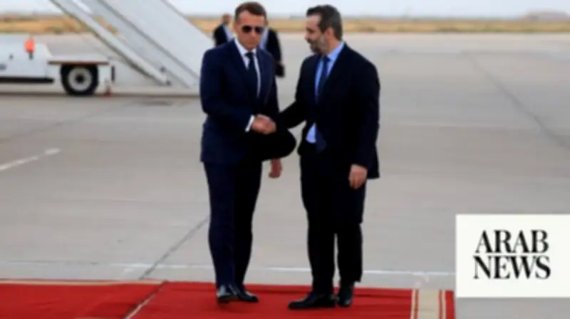 Macron Visits Syria, First EU Head of State Since Assad's Fall