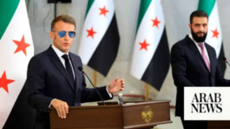Macron's Damascus Visit Signals French Bid for Influence in New Syria, Analysts Say