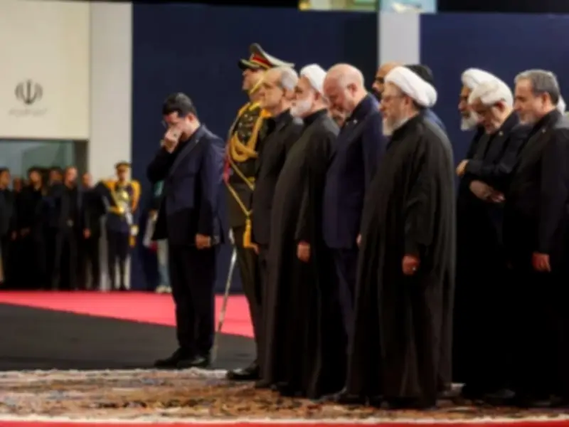 Massive Funeral Processions for Iran's Slain Leader Khamenei Begin in Tehran