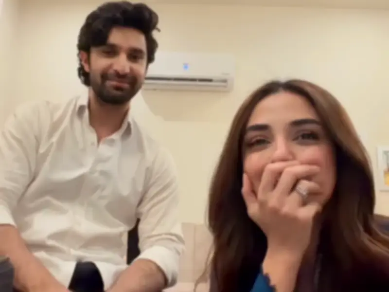 Maya Ali and Ahad Raza Mir's Tongue-Twister Video Goes Viral