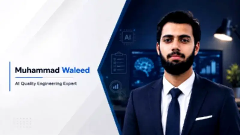 Muhammad Waleed: AI-Driven Software Quality Engineering Boosts Pakistan's Digital Economy