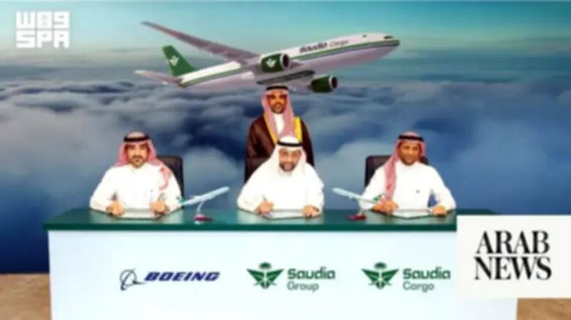 Saudia Group Orders Four Boeing 777-200 Freighters to Boost Cargo Capacity