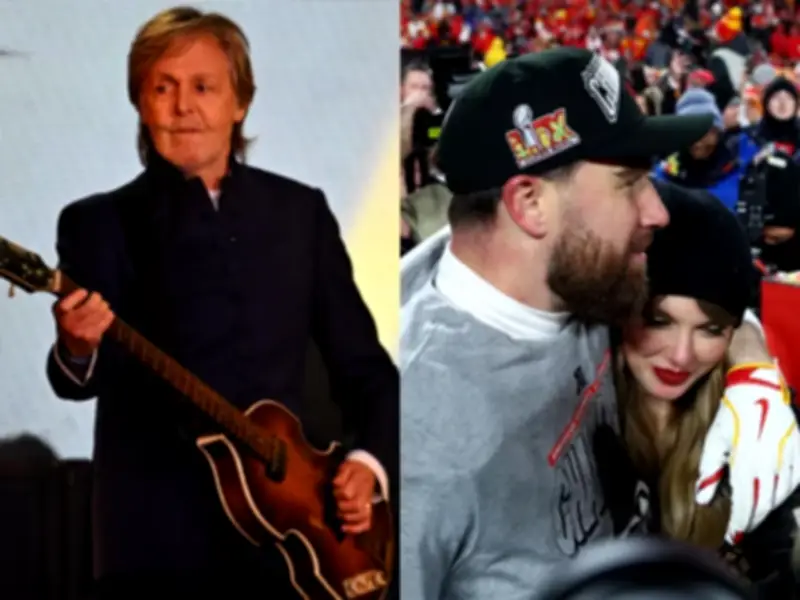 Sir Paul McCartney Performs Beatles Classic at Taylor Swift and Travis Kelce's Wedding