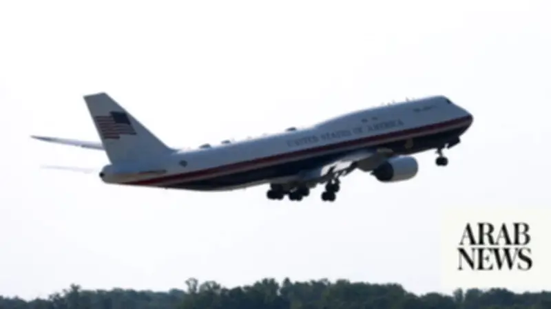 Trump Debuts New Air Force One on Trip to Roosevelt Museum Dedication