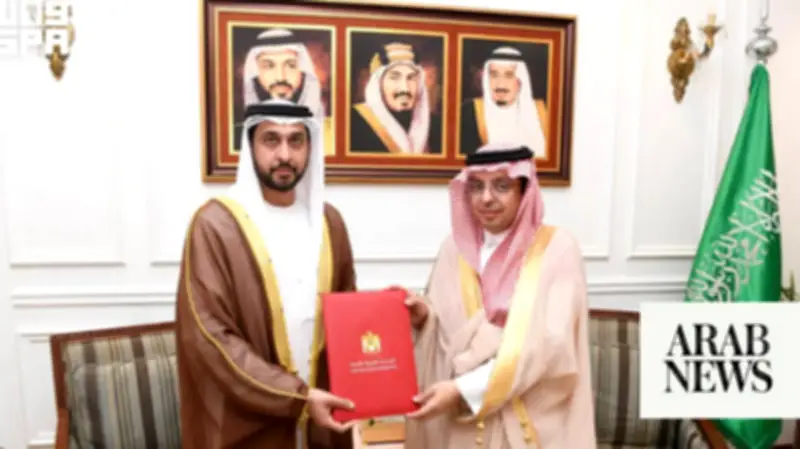 UAE Consul General Presents Credentials to Saudi Foreign Ministry Official