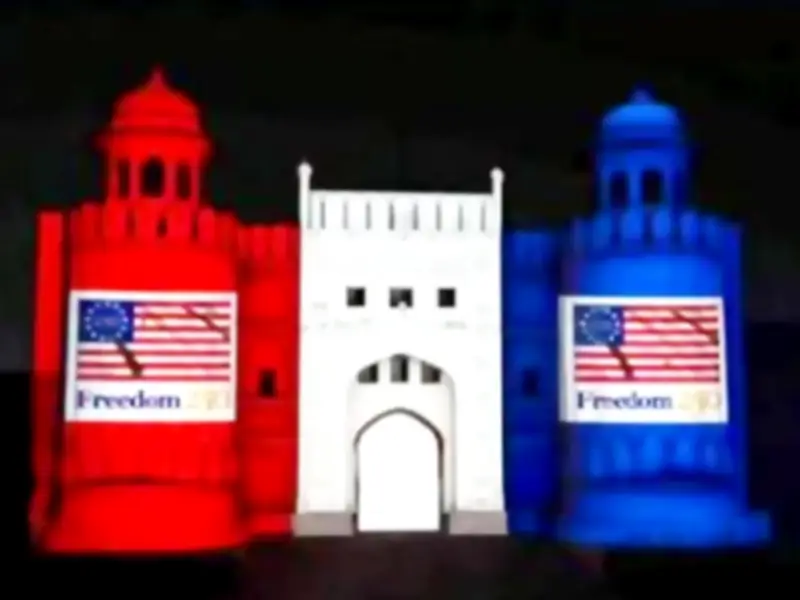 US Embassy Lights Up Pakistan Landmarks for America's 250th Independence Day