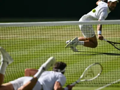 Djokovic Ties Federer's Wimbledon Win Record at 39