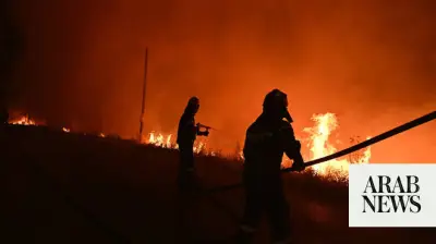 Greece Wildfire Near Thessaloniki Forces Evacuations, Man Arrested