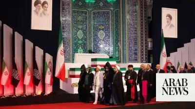 Iranian General Vahidi Emerges for Khamenei's Dayslong Funeral