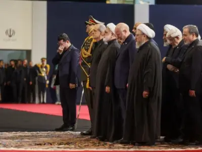 Massive Funeral Processions for Iran's Slain Leader Khamenei Begin in Tehran