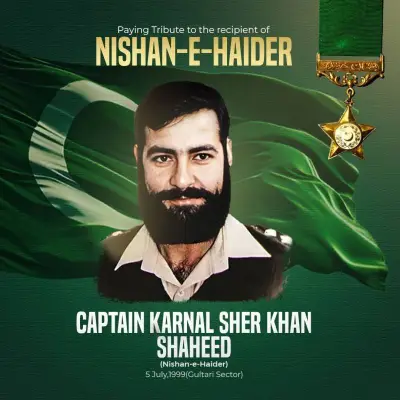 Pakistan Armed Forces Honour Captain Karnal Sher Khan on 27th Martyrdom Anniversary