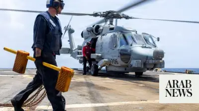 US service member missing after Seahawk helicopter emergency landing in Arabian Sea