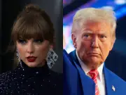 White House X Account Edits Taylor Swift Wedding Display to Read Trump Message